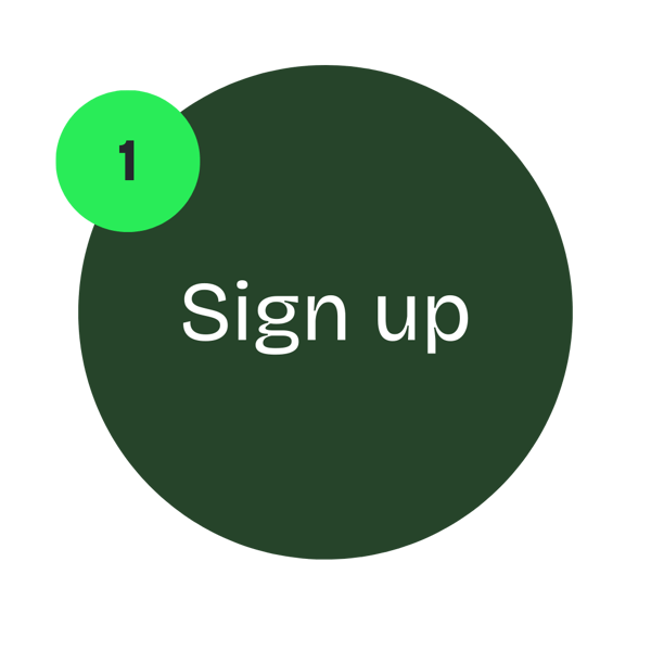 Step 1_ Sign up Step 1_ Sign up